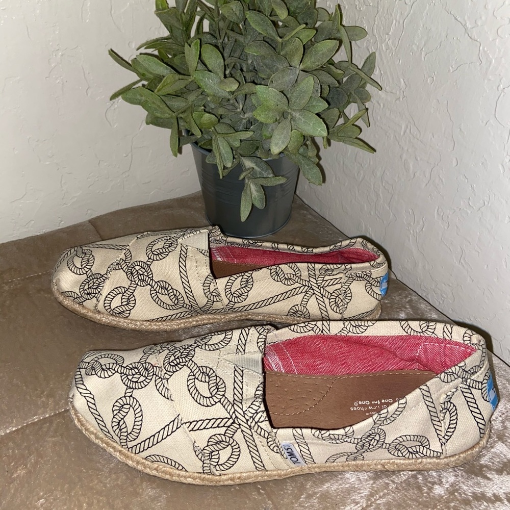 Toms Nautical Slip-ons
